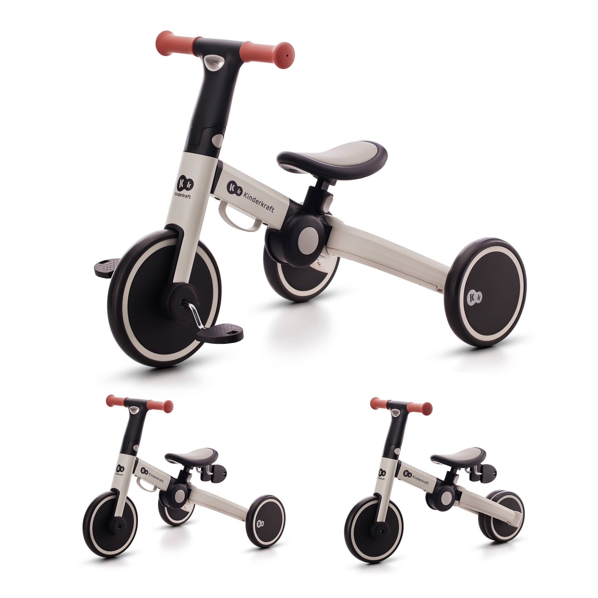 Kinderkraft триколка 3в1 4TRIKE grey