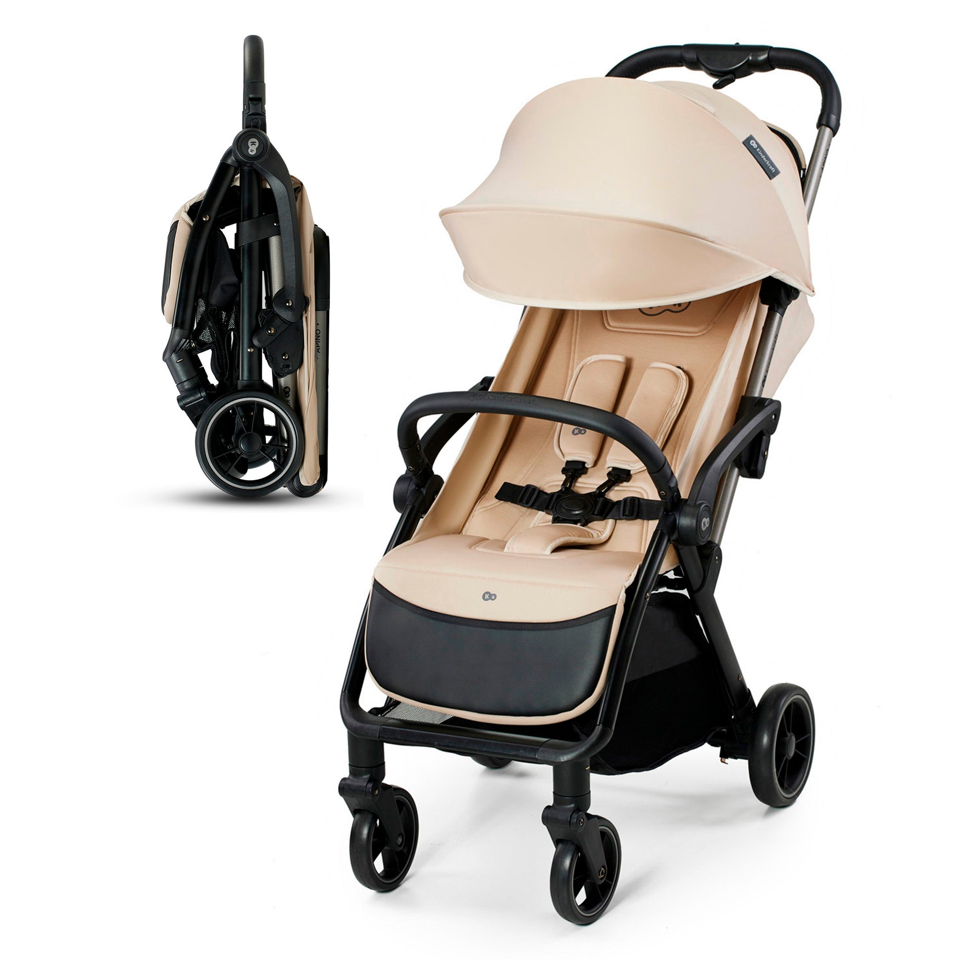 Kinderkraft APINO бебешка количка DUNE BEIGE