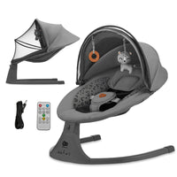 Kinderkraft люлка LUMI 2 dark grey