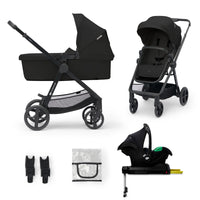 Kinderkraft NEWLY бебешка количка 4в1 CLASSIC BLACK