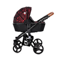 Lorelli Д.КОЛИЧКА RIMINI+ЧАНТА RUBY RED & BLACK