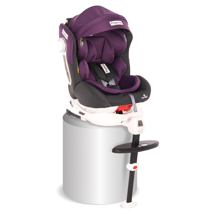 Lorelli СТОЛ ЗА КОЛА PEGASUS ISOFIX 0-36KG GREY&VIOLET