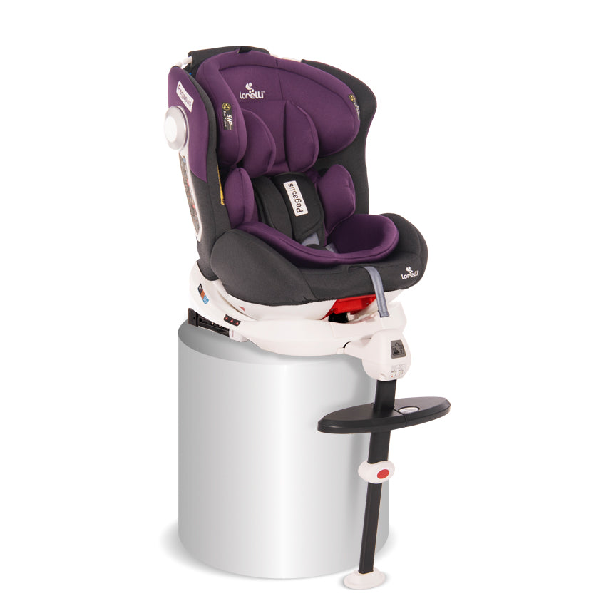 Lorelli СТОЛ ЗА КОЛА PEGASUS ISOFIX 0-36KG GREY&VIOLET