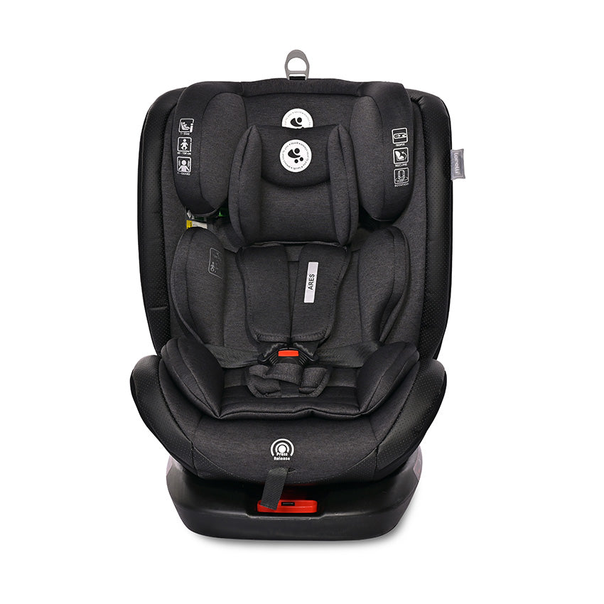 Lorelli СТОЛ ЗА КОЛА ARES i-Size 40-150 CM ISOFIX 360 ANTI