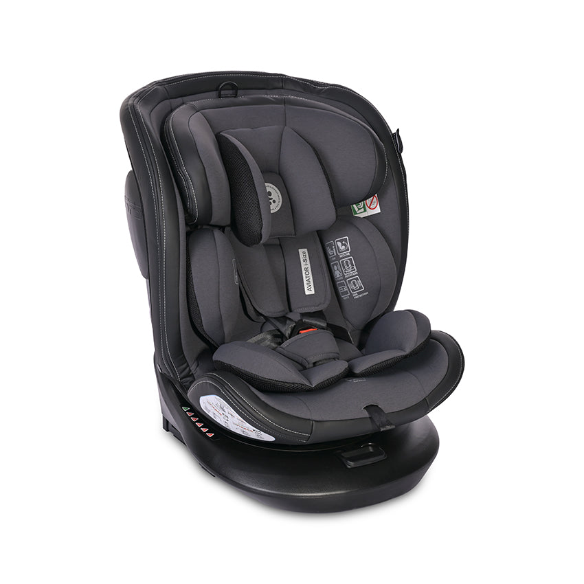 Lorelli СТОЛ ЗА КОЛА AVIATOR i-Size ISOFIX 40-150 CM GREY