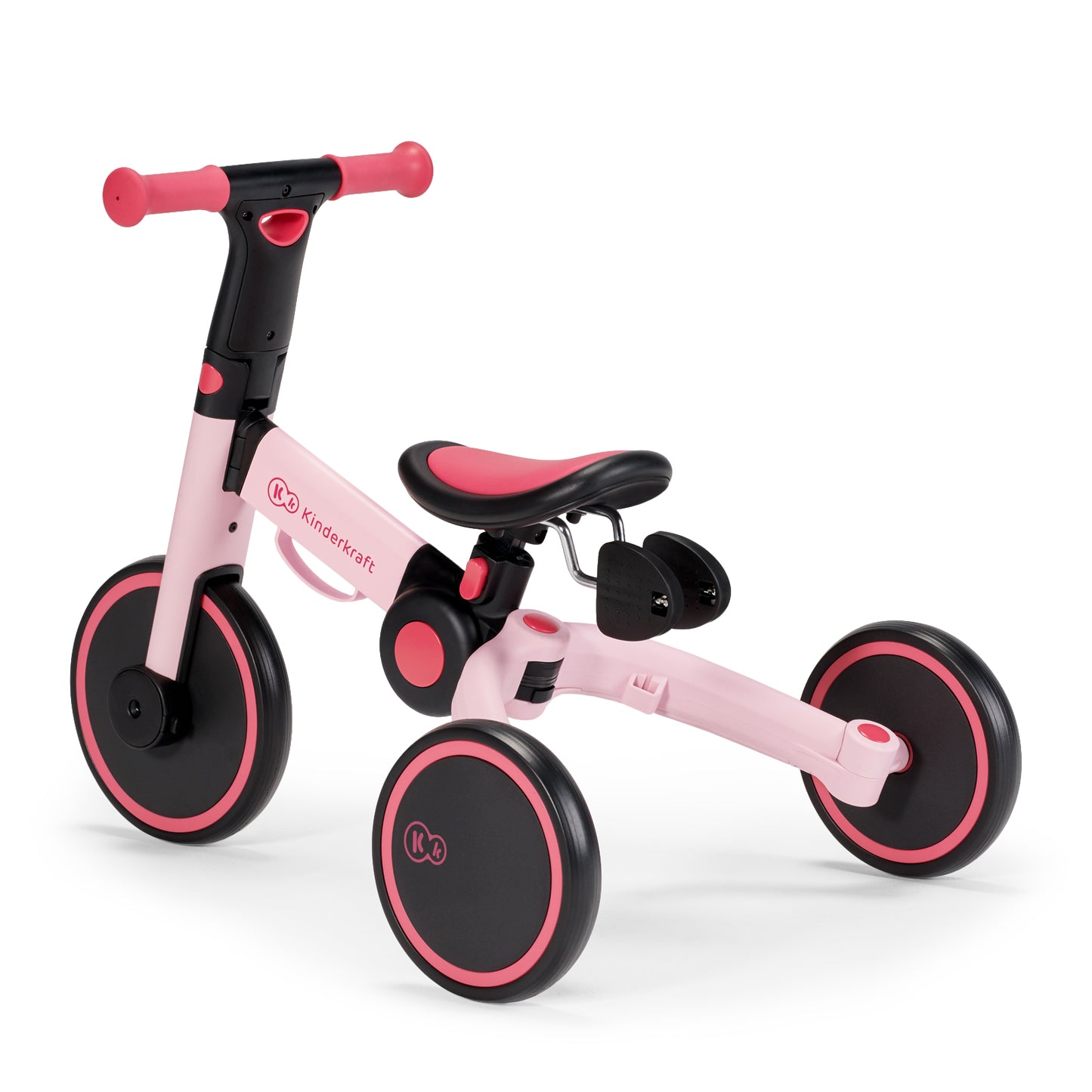 Kinderkraft триколка 3в1 4TRIKE pink