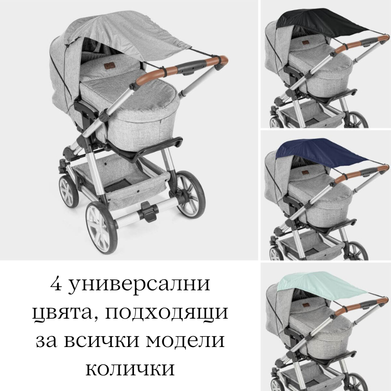 84223 Reer ShineSafe сенник за количка, мента