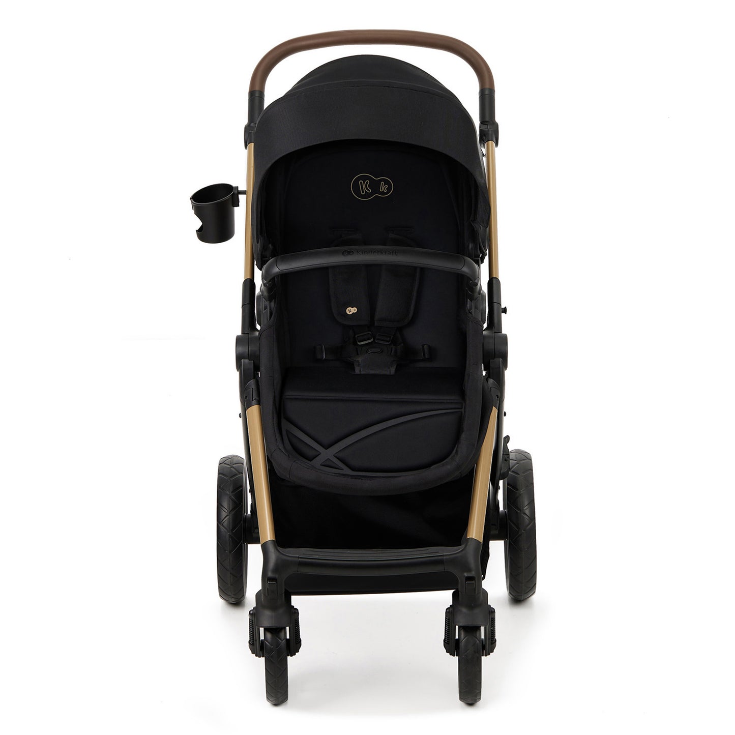 KinderKraft MOOV 2 бебешка количка 3в1 PURE BLACK