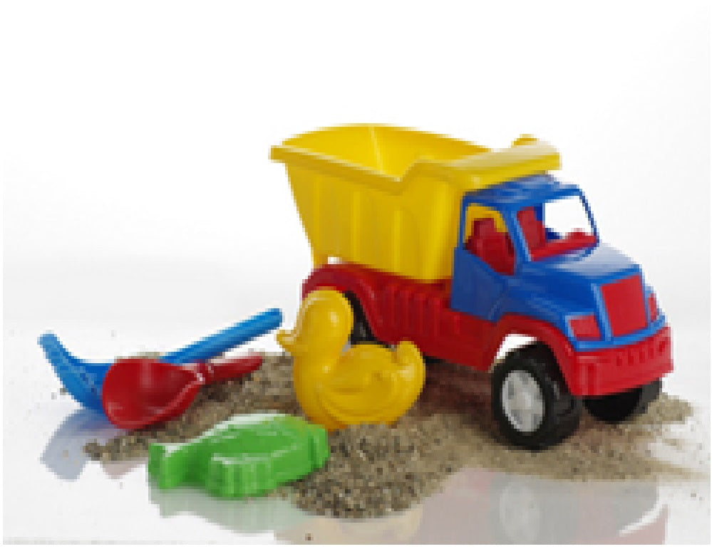 Burak toys камион за пясък 33х13х16