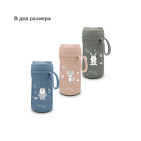 4440 Nuvita термос със сламка 350 ml Powder Blue