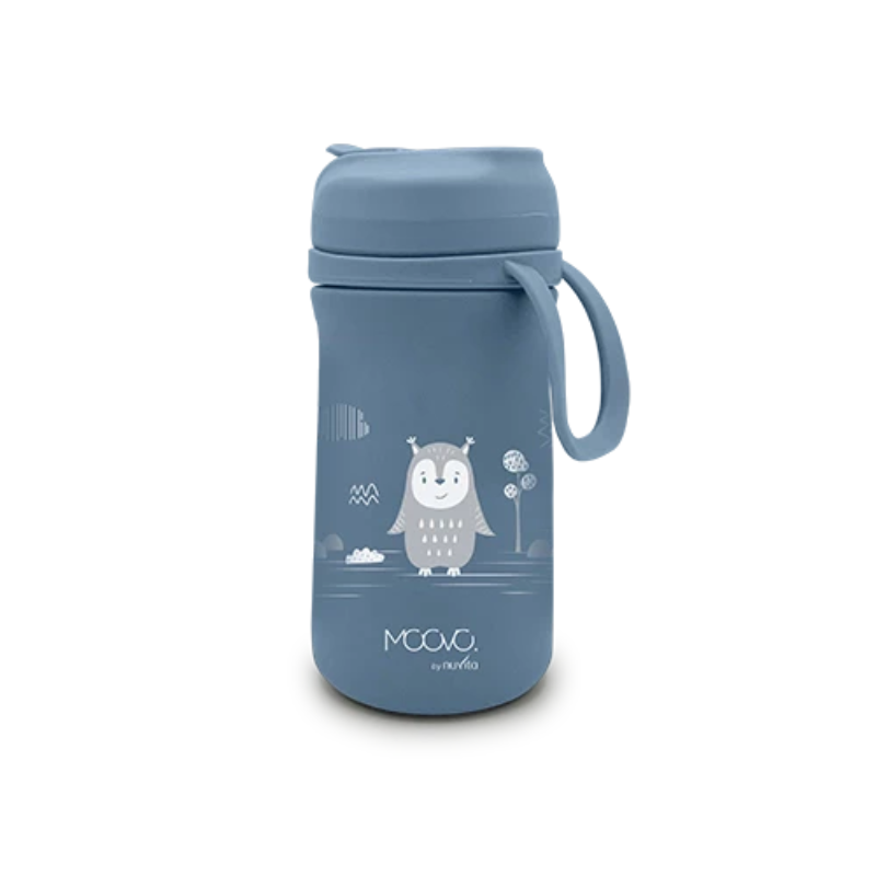 4440 Nuvita термос със сламка 350 ml Powder Blue