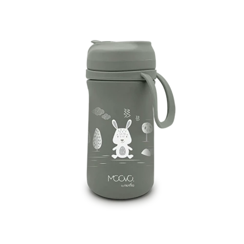 4440 Nuvita термос със сламка 350 ml Sage Green