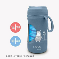 4441 Nuvita термос със сламка 500 ml Powder Blue