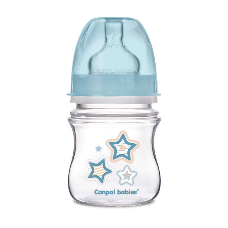 CANPOL BABIES Антиколик шише с широко гърло Easy Start,  Newborn Baby 120 мл