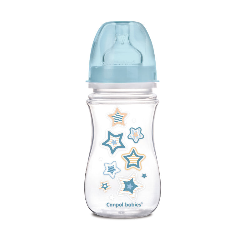 CANPOL BABIES Антиколик шише с широко гърло Easy Start, Newborn Baby  240 мл