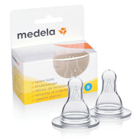 MEDELA Биберон S (slow flow) 2 бр