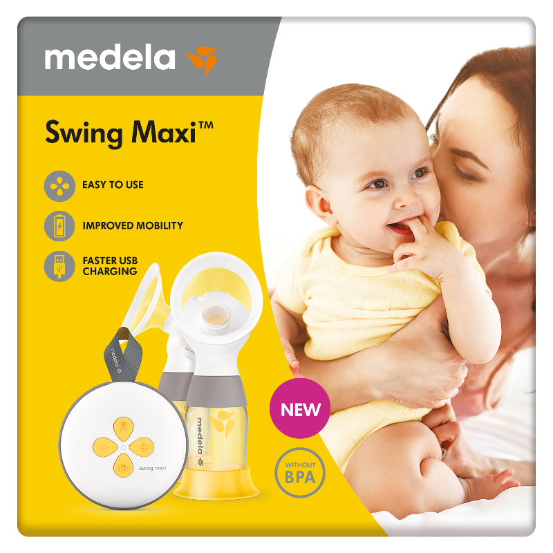 MEDELA Двуфазна електрическа двойна помпа Swing Maxi Flex
