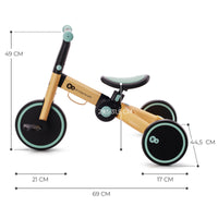 Kinderkraft триколка 3в1 4TRIKE blue