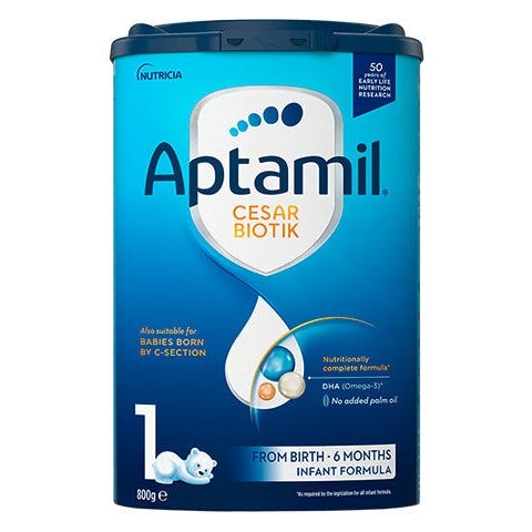 APTAMIL CESAR BIOTIK 1 Мляко за кърмачета 0-6 мес. 800 г valinokids