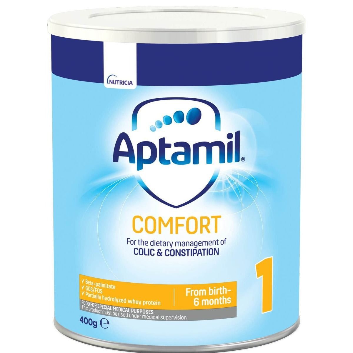 APTAMIL COMFORT 1 Мляко против колики и запек 0-6 мес. 400 г valinokids