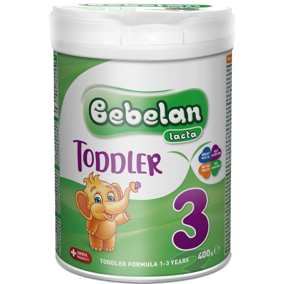 BEBELAN Lacta 3 TODDLER Мляко за малки деца 1-3 год. 400 г valinokids