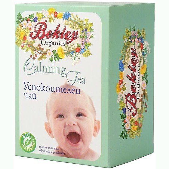 BEKLEY ORGANICS Бебешки успокоителен чай 0+м. 20пак/ 30г valinokids