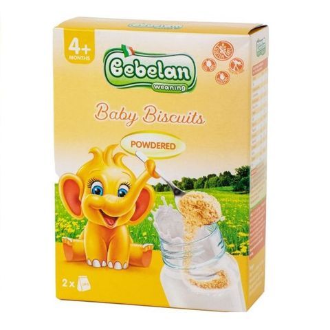 Bebelan Baby Biscuits Гранулирани бебешки бишкоти без глутен 4M+ х400 гр valinokids