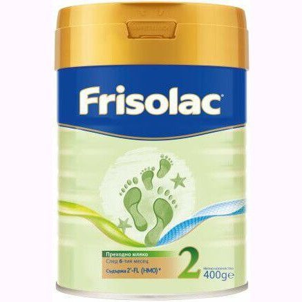 FRISOLAC 2 Преходно мляко 6 -12 мес. 400 г valinokids
