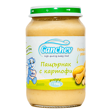 Ganchev Пюре от пащърнак с картофи valinokids