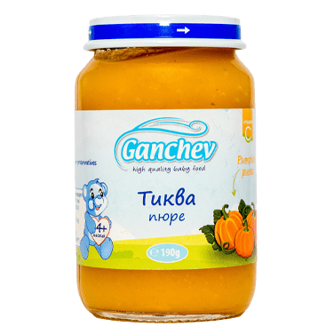 Ganchev Пюре от тиква valinokids