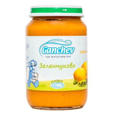 Ganchev Зеленчуково пюре valinokids