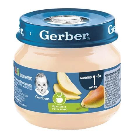 Gerber Пюре круши, Моето първо пюре х80 грама valinokids