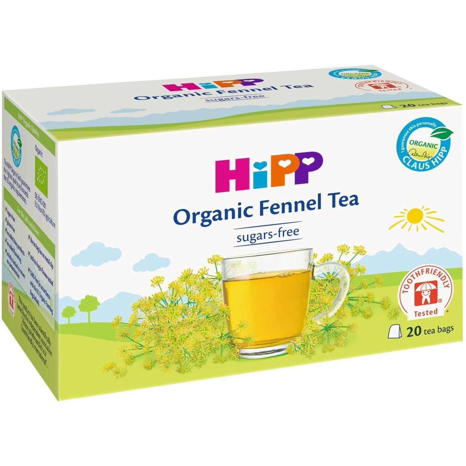 HIPP БИО Чай копър за бебета 0+ мес. 30 г/опаковка valinokids