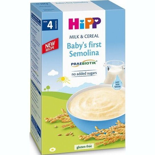 HIPP PRAEBIOTIK Първата каша на бебето 4+ мес. 250г valinokids