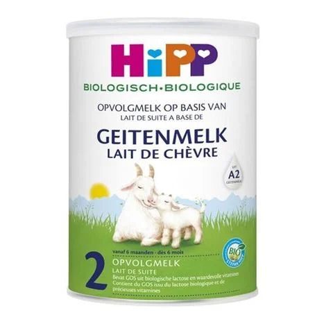 HiPP 2 Био преходно мляко за кърмачета на основата на козе мляко за деца над 6 месеца x400 грама valinokids