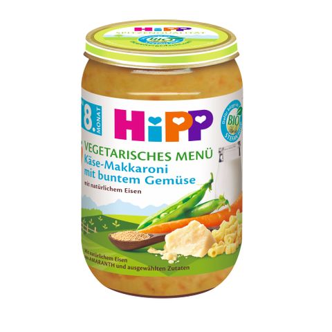 Hipp Био макарони, сирене и зеленчуци за деца от 8 месечна възраст x220 грама - 6521-01 valinokids