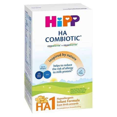 Hipp HA1 Combiotic Хипоалергенна храна за кърмачета от първия ден на раждането х350 грама - 2144 valinokids