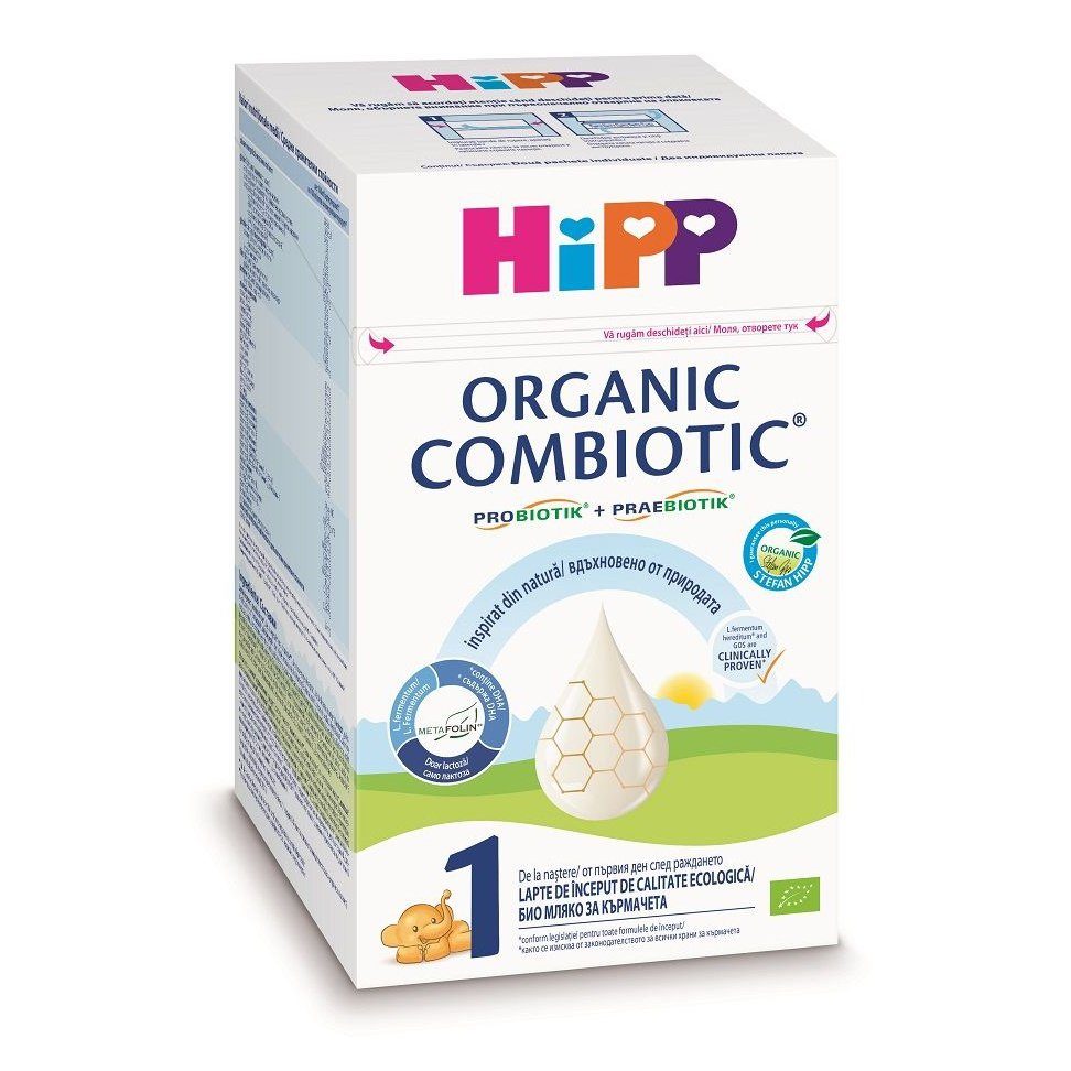Hipp Organic Combiotic 1 мляко за малки деца 0-6М 800 гр valinokids