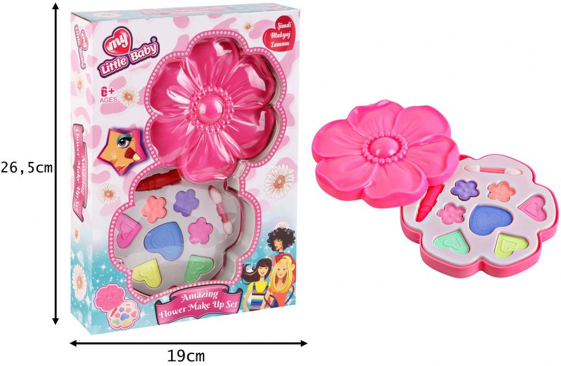 Limon toys козметичент комплект цвете 1 ниво в кутия 26х19х5 см