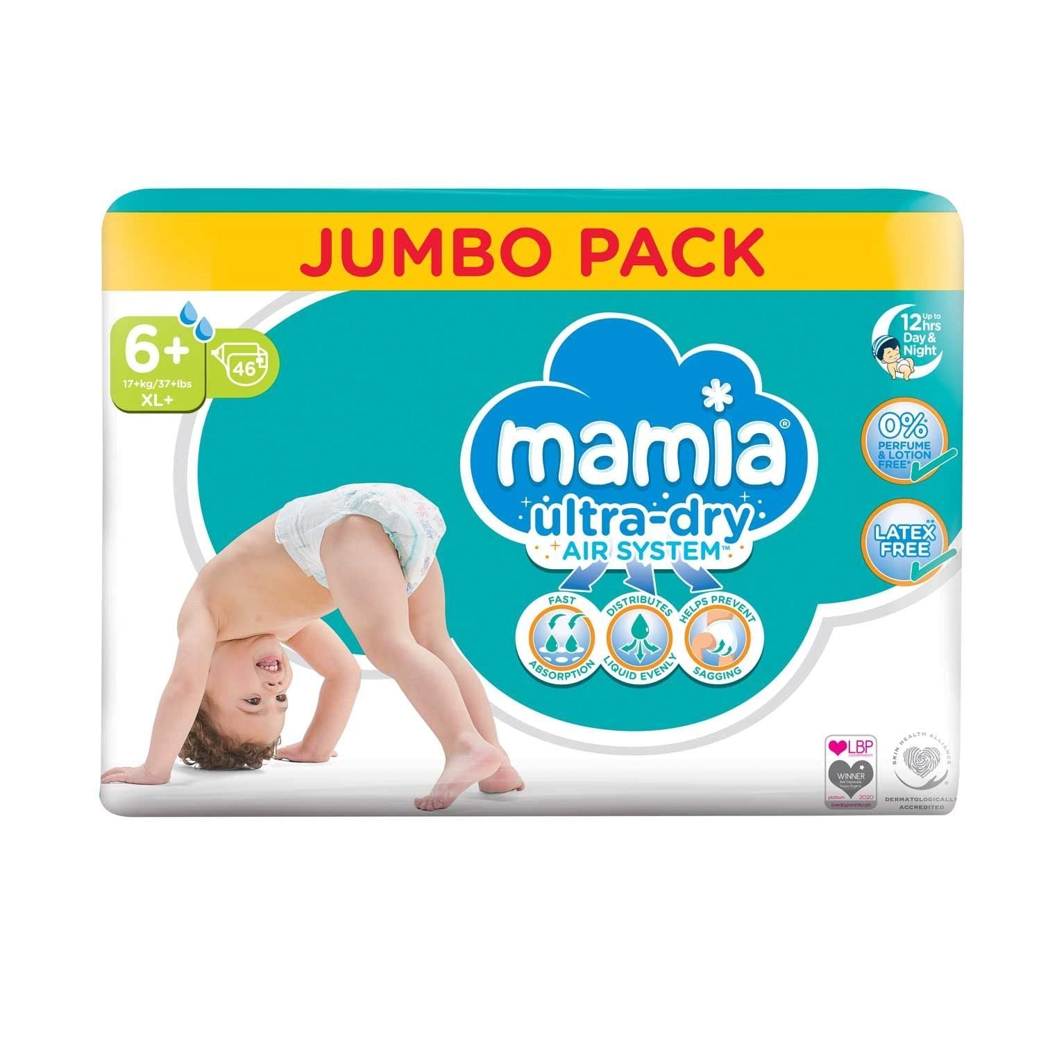 MAMIA 6+ 46бр. 17+кг valinokids