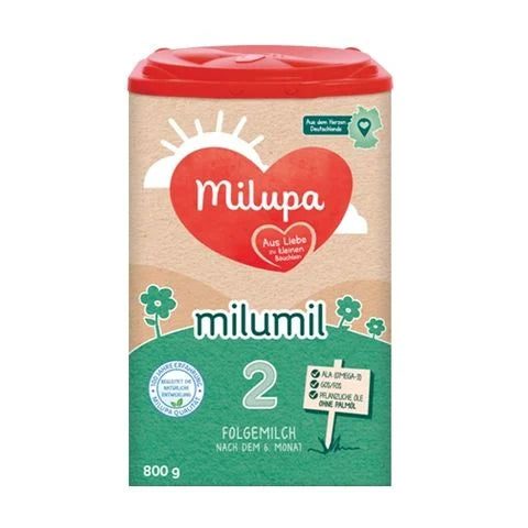 Milupa Milumil 2 Мляко за деца след 6-тия месец до 12 месечна възраст x800 грама valinokids