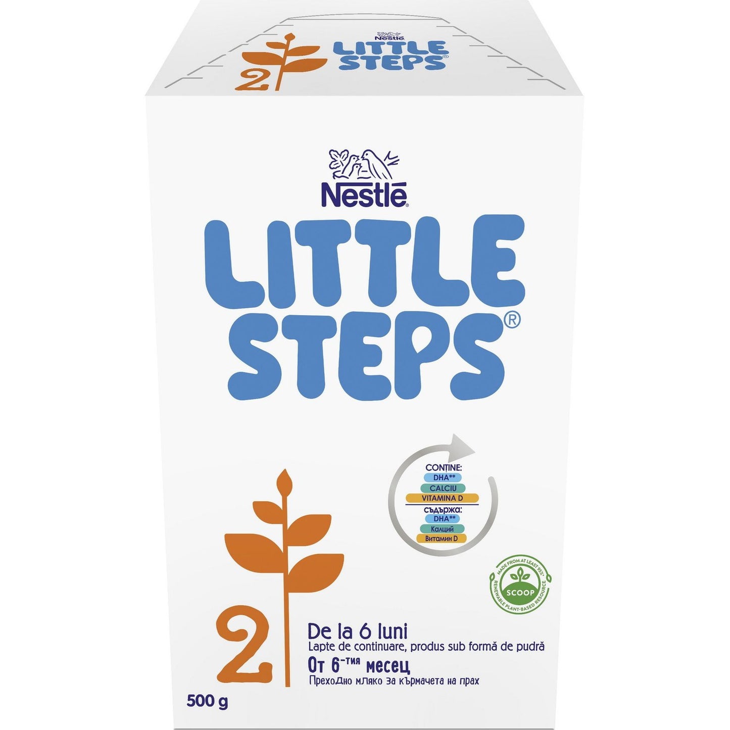 Nestle LITTLE STEPS 2 Преходно мляко 6+ мес. 500 г valinokids