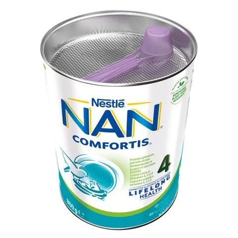 Nestle Nan Comfortis 4 Висококачествено обогатено преходно мляко на прах за малки деца, след 2-рата годинка x800 грама valinokids