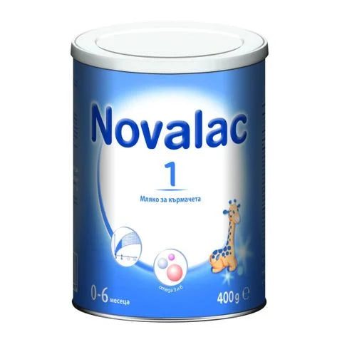 Novalac 1 Мляко за кърмачета от 0 до 6 месеца x400 грама valinokids