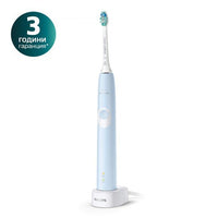 Philips Sonicare ЕЛ. ЧЕТКА ЗА ЗЪБИ 4300 ProtectiveClean HX6803/04BrushSync - св.син