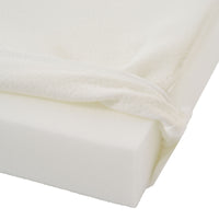 HUGZZZ Сгъваем матрак 120/60/6 Snooze pure white