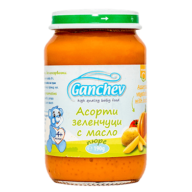 Ganchev Асорти от зеленчуци с масло valinokids