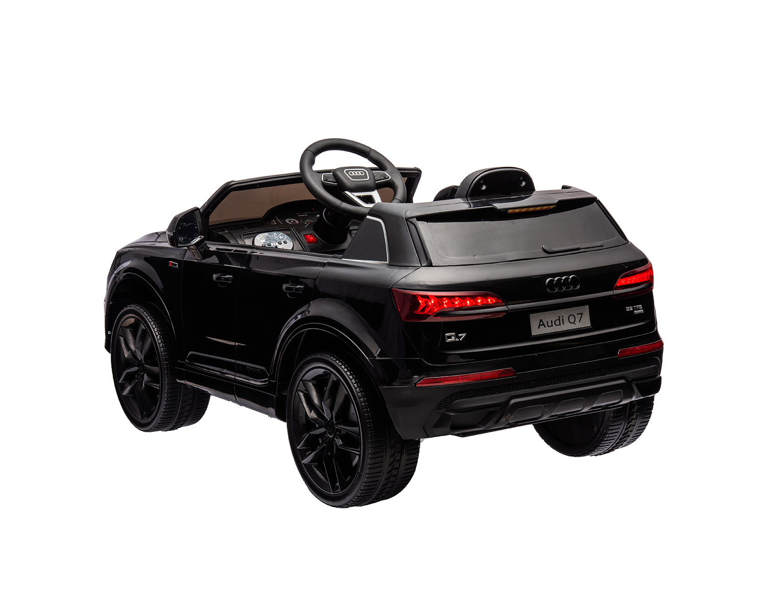 KikkaBoo Акумулаторна кола Licensed Audi Q7 Black