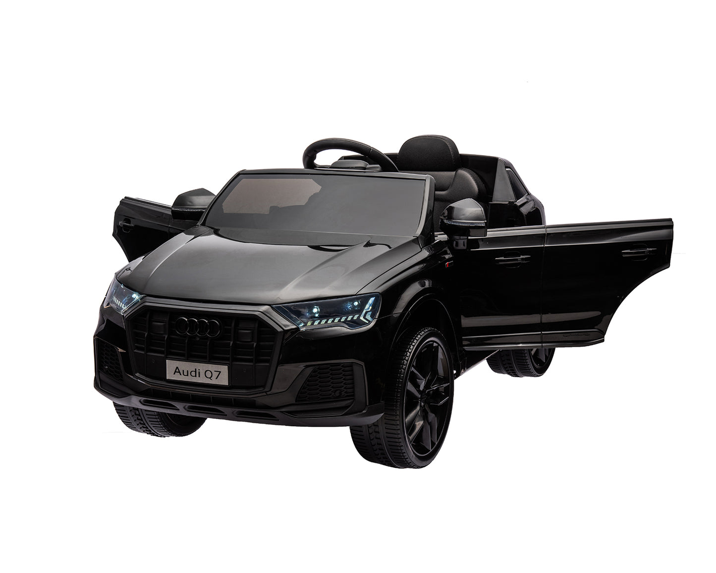 KikkaBoo Акумулаторна кола Licensed Audi Q7 Black