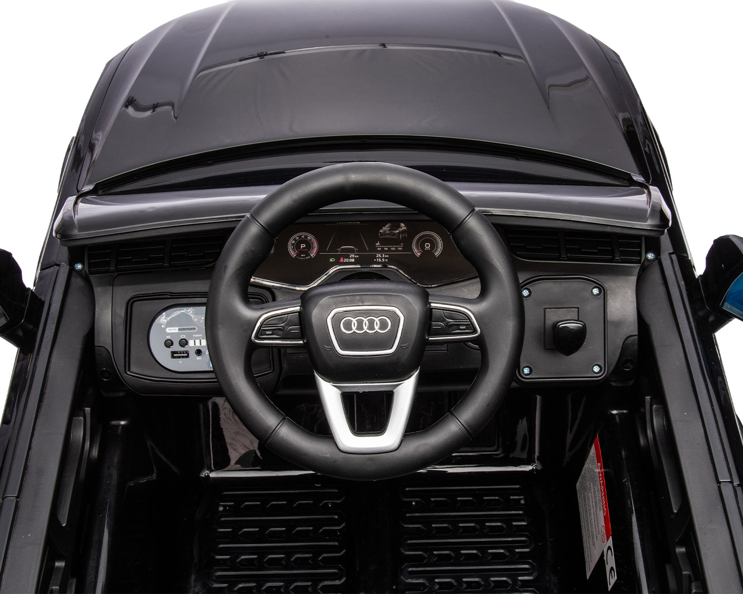 KikkaBoo Акумулаторна кола Licensed Audi Q7 Black